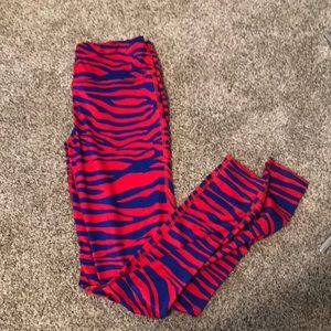 Buffalo bills Zumba leggings